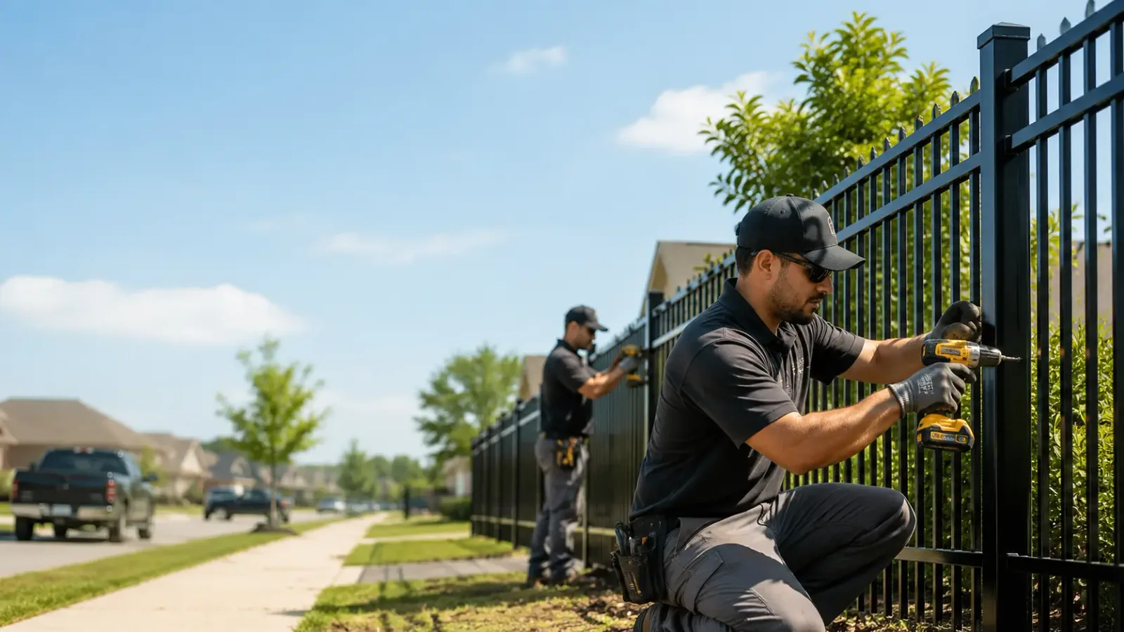 Metal Fence Installation in Fairfax, VA